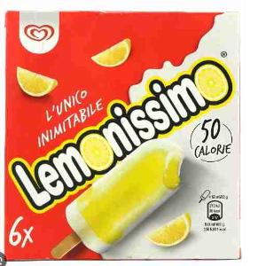 HELADO DE LEMONISSIMO ALGIDA 372 GR x 6