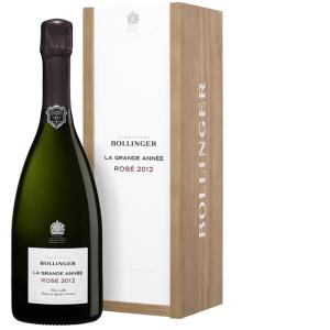 CHAMPAGNE LA GRANDE ANNEE ROSE 'BOLLINGER CASE