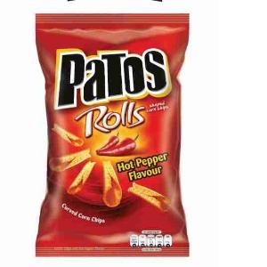 PATOS ROLLS CHAUDS P. SALATI PREZIOSI CHIPS 100 GR