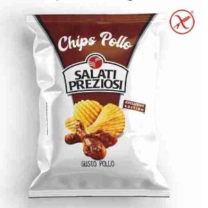 CHICKEN FLAVOURED CHIPS SALTY PRECIOUS 110 GR