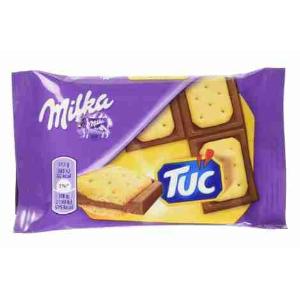 TABLA DE CHOCOLATE TUC MILKA 35 GR