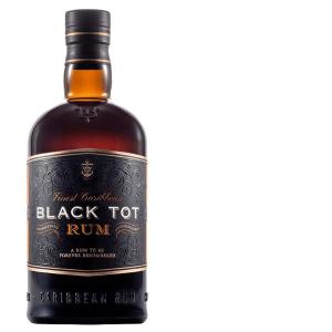 RHUM BLACK TOT FINEST CARAÏBES 70 CL