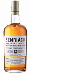 WHISHY BENRIACH 12 AÑOS AHUMADO 70 CL