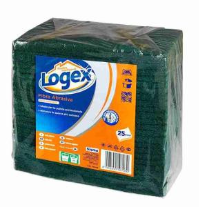 MAXI SIZE ABRASIVE SPONGE LOGEX x 25