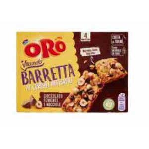 BARRETTA VITASNELLA ORO CIOCC.NOCCIOLA SAIWA 40 GR