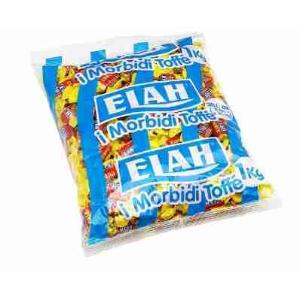 ASSORTED TOFFE' SWEETS ELAH 1 KG BAG