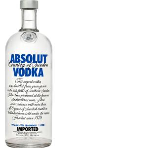 VODKA ABSOLUT 1 LT