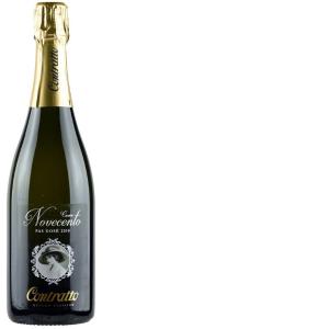 SPUMANTE CUVEE NOVECENTO PAS DOSE' CONTRATTO 75 CL