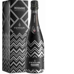 FUNKELNDER MISSONI SCHWARZ-WEIßER TRENTODOC...