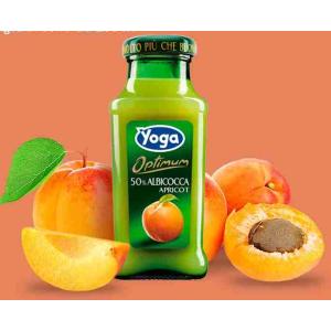 JUS DE FRUITS D'ABRICOT OPTIMUM 50% VERRE YOGA 200