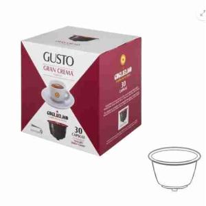 CAFFE'CAPS GUSTO GRAN CREMA X 30 GUGLIELMO 210 GR