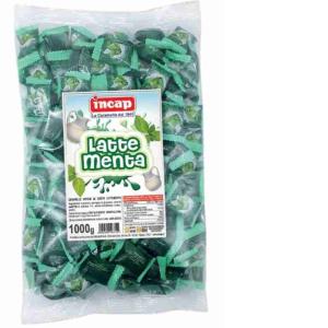 CARAMELOS RELLENOS DE LECHE DE MENTA INCAP 1 KG