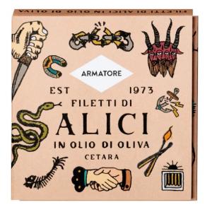 Sardellenfilets ARMATORE OLIVENÖL 585 GR