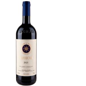 VINO ROSSO SASSICAIA SAN GUIDO 75 CL