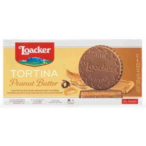 WAFER TORTINA ERDNUSSBUTTER LOACKER 21 GR