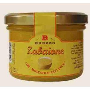 ZABAIONE AU MOSCATO D'ASTI DOCG BREZZO 220 GR