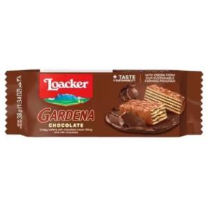 WAFER GARDENA CHOCOLATE LOACKER 38 GR