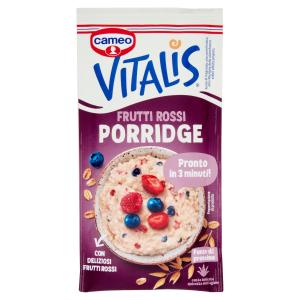 VITALIS PORRIDGE FRUITS ROUGES CAMÉE 56 GR