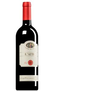 VINO ROSSO L'ATTO MAGNUM CASSA LEGNO CANTINE DEL N