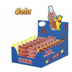 BONBONS MÉGA ROULETTE COLA HARIBO 45 GR