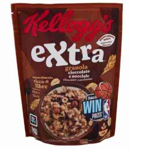 CEREALES EXTRA CHOCOLATE AVELLANA KELLOGG'S 375 GR