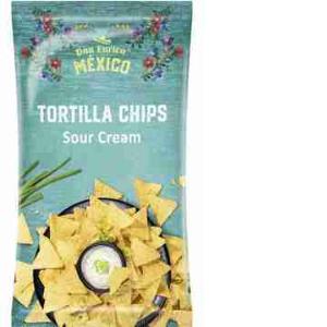 TORTILLA CHIPS SOUR PANNA DON ENRICO 175 GR