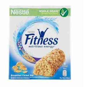 BARRETTE FITNESS NATURAL NESTLE 23,5 GR x 6