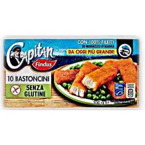 BASTONCINI S/GLUTEN X10 FINDUS 300 GR