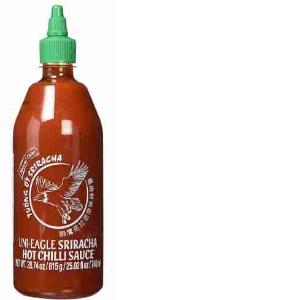 SALSA SRIRACHA PIMENT PIQUANT UNI-EAGLE 475 GR