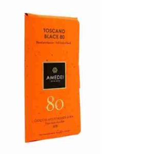 CHOCOLAT NOIR TOSCANE 80% AMEDEI 50 GR