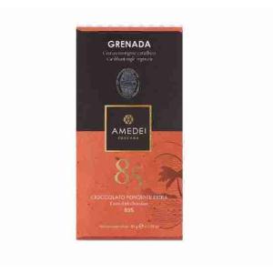 GRENADA DUNKLE SCHOKOLADE 85 % AMEDEI 50 GR