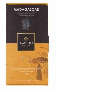 DUNKLE MADAGASKAR-SCHOKOLADE 72 % AMEDEI 50 GR