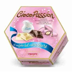 CONFETTI CHOCO PASSION ROSE CRISPO 500 GR