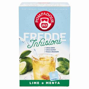 COLD HERBAL TEA 18 FLT LIME MINT POMPADOUR 45 GR