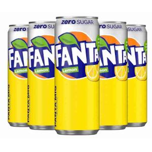 FANTA CITRON ZÉRO CANETTE 33 CL x 6