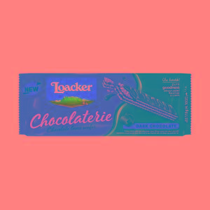 WAFER CHOCOLATERIE DARK CHOCOLATE LOACKER 118 GR