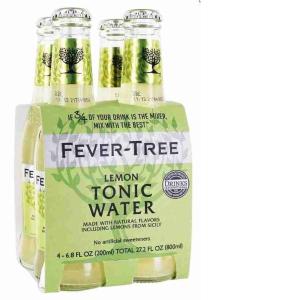 TONICA LEMON FEVER TREE 20 CL x 4