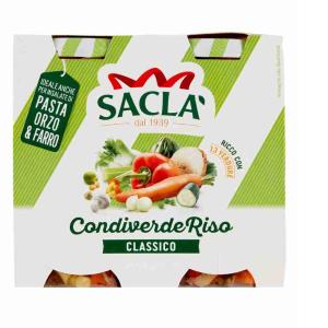 CONDIVERDE CLASSIC REIS SACLA' 290 GR x 2