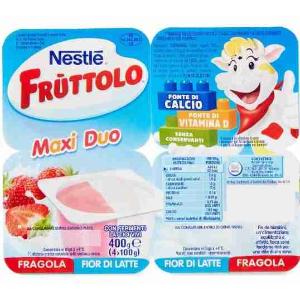 FRUTTOLO MAXI DUO ERDBEERE/FIORDILATTE NESTLE' 100