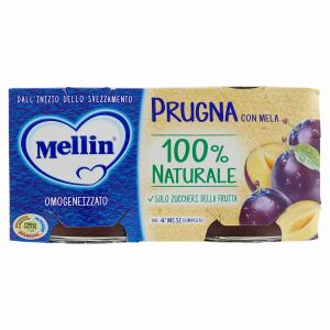 OMO FRUTTA PRUGNA MELLIN 100 GR x 2