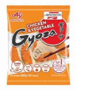 RAVIOLI GYOZA POULET/LEGUMES AJINOMOTO 600 GR