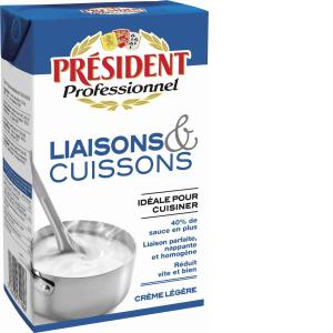 CONDIMENTO LIAISONS & CUISSONS UHT PRESIDENT 1 LT