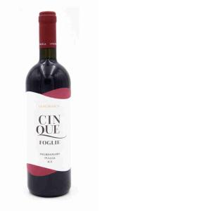 VIN ROUGE PRIMITIF CINQUEFOGLIE LAMONARCA 75 CL