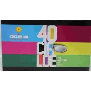 DOSES DE CAFÉ COULEUR X 40 GUGLIELMO 280 GR