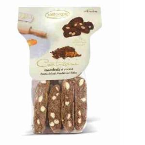 COCOA CANTUCCINI COVERED WITH ALMOND MONARDO...