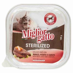 PATE'GATTO STERILIZED MAN/FEG/CAR. BEST CAT 1