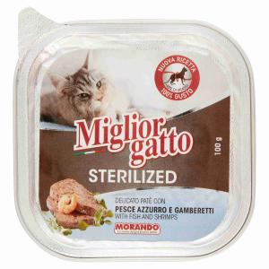 PATE'GATTO STERILISIERTER FISCH. BESTE KATZE 100