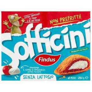 SOFFICINI SANS/LACTOSE TOMATE/MOZZA. FINDUS 250 GR