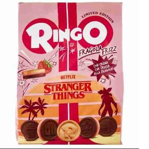 RINGO ESPUMOSO CREMA DE FRESA PAVESI 200 GR