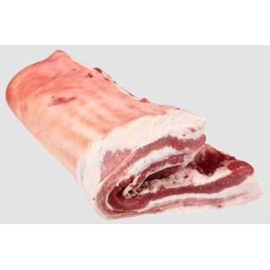 SQUARE PORK BACON WITH BONE VACUUM-PACKED (per kg)